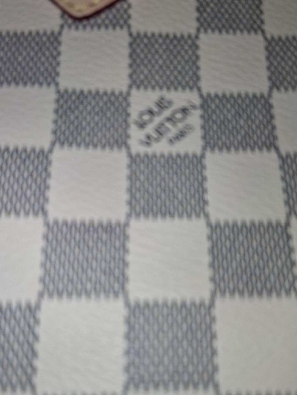 Source Unknown Cream Checkered Tote Bag Nwot. FIRM PRICE - Picture 13 of 16
